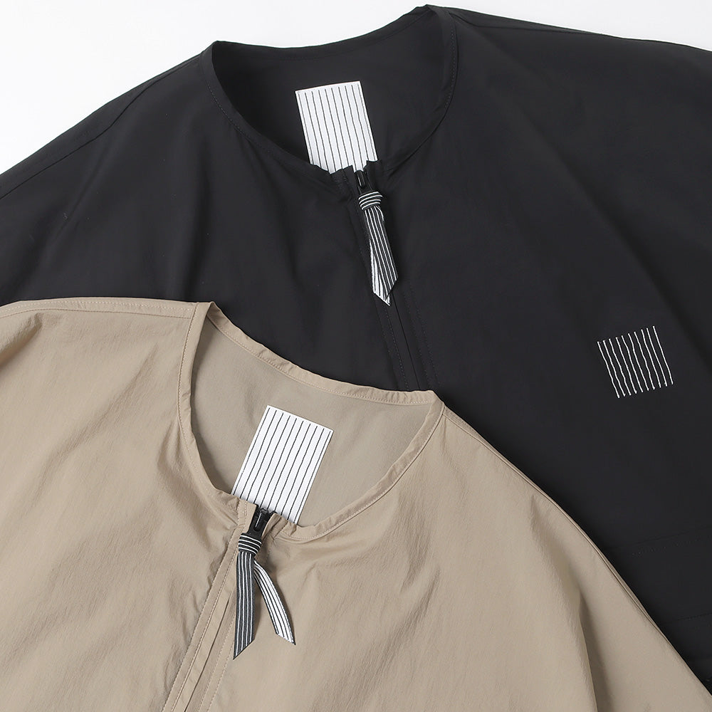 STRIPES FOR CREATIVE HALF ZIP NYLON SHIRT